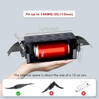 Flemoon Small Outdoor Electrical Box, IP55 Waterproof Extension Cord Cover - Image 2