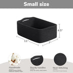 Goodpick 3-Pack Boo Storage Baskets for Closet Organizing, 11 x 7 x 4.5 in - Image 3