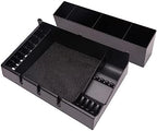 Barber Clipper Organizer Barber Tools Tray Salon Hairdressing Clipper Scissors Rack Holder Storag Scissors Holder Blade Rack Storage Tray for Clipper Guard Holder (Assemble) - Image 3