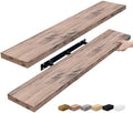 Sorbus Floating Shelves for Wall Storage (48 Inch, 2 Pack, Mahogany) by Sorbus