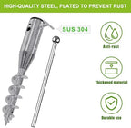 Beach Umbrella Sand Anchor for 1-2" Outdoor Umbrella Poles - Image 5