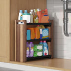3 Tiers Bathroom Countertop Organizer, Bathroom Shelf, Makeup Organizer | Kitchen Countertop Organizer, Vanity Shelf, Bathroom Sink Organizer, Bathroom Organizers and Storage, Acacia - Image 5