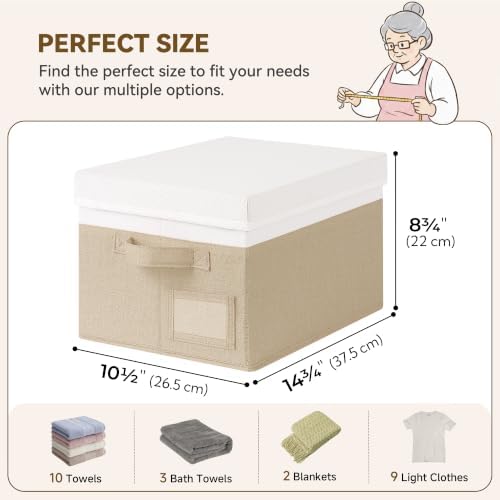 GRANNY SAYS Storage Bins with Lids, Decorative Storage Boxes with Lids - Image 6