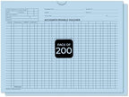 Accounts Payable Voucher Envelopes General Accounting Style, Blue 200 Pack by Unknown