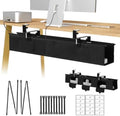 36 inch Cable Management, No Drill Under Desk Cable Management Tray by Unknown