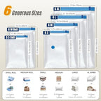 Vacuum Storage Bags with Hand Pump, Vacuum Seal Space Saver Bags, 35 Combo - Image 5