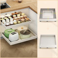 Fokyfok 2Pc Pull out Cabinet Organizer,16"-21"W,13"-17"D,Expandable by Fokyfok