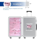 Grand Fusion Stow-N-Go Hanging Travel Shelves, Packing Organizer for Luggage. Carry on Closet for Suitcase. Expandable Packing Cube. Travel Essentials. (Pink - XL, XL = (L) 17.7" x (W) 11.8") - Image 3