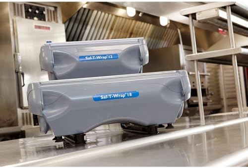 Carlisle FoodService Products SW12 Saf-T-Wrap Foil/Film Dispener for 12" Rolls,Gray - Image 3