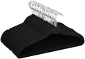 Yaheetech 100 Pack Velvet Hangers, Non-Slip Cascading Design, Swivel Hook by Yaheetech