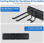 OTraki 63'' Garage Wall Tool Organizer Heavy Duty Steel Tool Storage Rack - Image 3