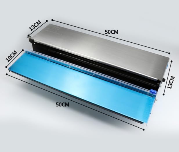 Manual Food Wrap Film Dispenser Stretch Film Packing Wrapping Dispenser Wrapper Machine, Suitable for 10-18" Width Cling Film, Folding Plates Design - Image 6
