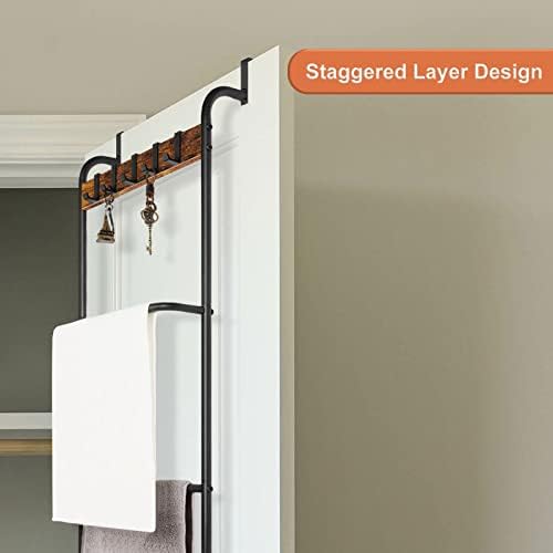 Over the Door Towel Rack Over The Door Towel Bar for Bathroom - Image 6