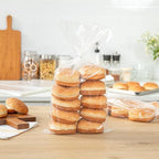 Restaurantware Clear Plastic Bread Bag, 11 x 20 In, 250 Pack - Image 3