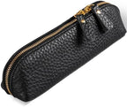 Gexmil Genuine Leather Pen Case, Hand-made Stationery Bag for Work Office by Gexmil
