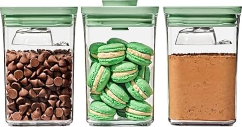 OXO Good Grips 3-Piece POP Container Set with Mini Scoops - Limited Edition Pistachio by Unknown