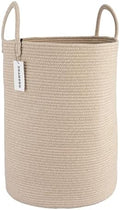 XUANGUO Cotton Rope Laundry Basket Hamper for Clothes Large Oatmeal by XUANGUO