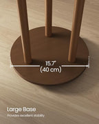 VASAGLE Freestanding Coat Rack Stand, with Wheels, 11 Hooks, 3 Shelves - Image 5