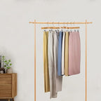 Nature Smile Wooden Pants Hangers, Natural Color, 20 Pack - Image 4