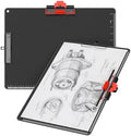 Clipboard with Pen Holder, Aluminum Protection Edge, Dual Clips (2-in-1 Holds Paper & Pen), A3 Size 11" x 17", Heavy Duty Portable Writing Board, for Classroom Office School Doctor Coach(Black,1 Pack) by WelcometoZORVIDSONBrand