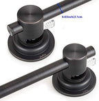JiePai 24 inch Suction Cup Towel Bar,Towel Racks for Bath,Oil Rubbed Bronze - Image 4