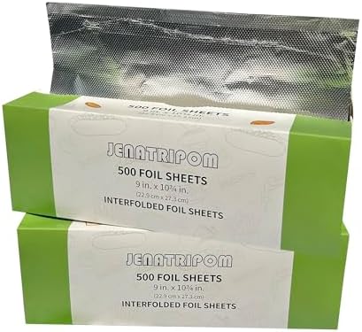 Aluminum Foil Sheets, 9 x 10.75 inch, 1000 Sheets, Pop-Up Dispenser, Premium Quality, High Temp Resistant, Easy Access, Versatile Wrapper by Unknown