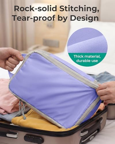 BAGSMART Compression Packing Cubes for Travel Essentials - Image 6