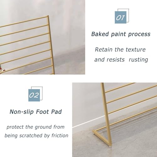 10 Tier Metal Freestanding Scarf Display rack for Commercial Clothing Store - Image 5