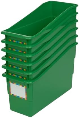 Really Good Stuff Durable Book & Binder Holders - 6 Pack – Green by ReallyGoodStuff