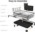 Runnatal Dish Drying Rack - Expandable Large Dish Rack Over Sink - Image 7