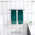 KOKOSIRI Towel Holder Chrome Bath Towel Bar Rack 16-Inch Kitchen Holder Polished Stainless Steel for Bathroom Hardware Wall Mounted, 1 Pack B4008CH-L16 - Image 3