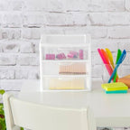 Sterilite Clearview 3-Drawer Cart Small Plastic Storage Organizer, 12-Pack - Image 5