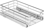 HOLDN’ STORAGE Pull Out Cabinet Organizer, Pantry Drawer, 11"W x 21"D x 5"H by HOLDN%E2%80%99STORAGE