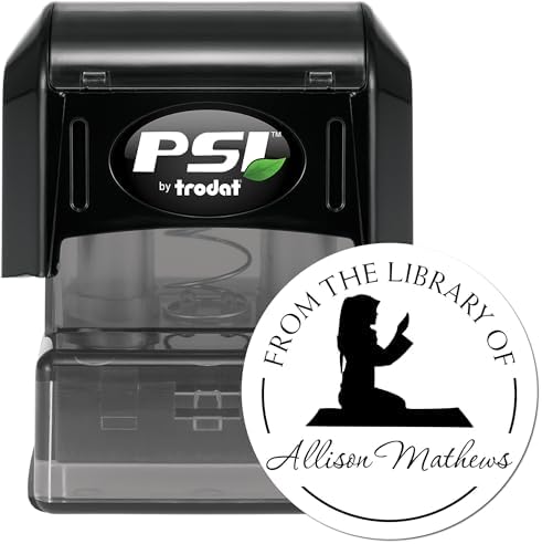 Custom Home Book Stamper - PSI Pre-Inked Prayer Profile Stamp for Islamic Gift - Personalized Library Stamp for Islamic Event Organizers - Ideal for Custom Home Libraries and Islamic Book Collections - Image 2