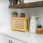 WiFi Router Storage Cabinet Router Box Hider WiFi Box Hider Shelf Cover - Image 2