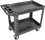 Klein Tools 54831MB MODbox Utility Cart, 2-Shelf Heavy Duty Rolling Tool Cart, 500-Pound Capacity, 6-Inch Wheels, for Jobsite, Warehouse by Unknown