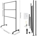 Rolling Display Stand for Scarf Purse Bra Underwear Sock Hat Bag - Image 4