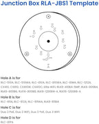 REOLINK Junction Box RLA-JBS1 Designed for Bullet Cameras B400, RLC-510A, RLC-510WA, RLC-810A, RLC-811A, RLC-811WA, RLC-81MA, RLC-81PA, RLC-1210A, Duo 2 PoE, Duo 2 WiFi, CX410 (Pack of 2) - Image 7