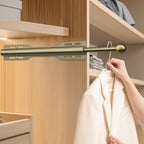 12" Valet Rod for Closet Pull Out (2 Pack, Antique Brass) - Image 6