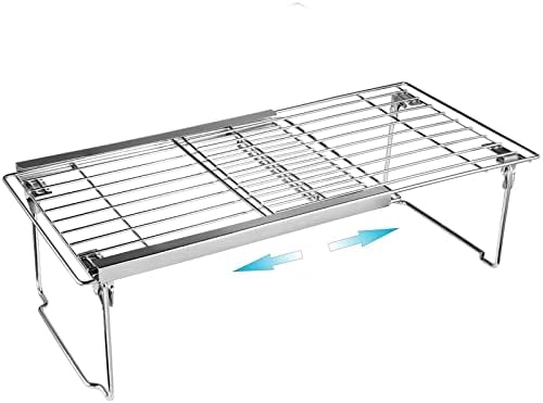 Orgneas Expandable Freezer Shelf Cooler Shelf Organizer 15.8"-22" by Orgneas