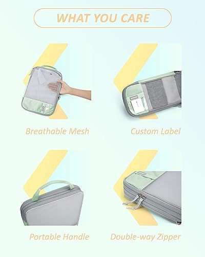 BAGSMART Compression Packing Cubes for Travel Essentials - Image 5