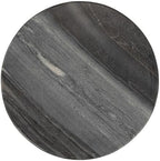 Creative Co-Op Round Marble Lazy Susan, Grey - Image 4
