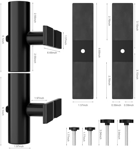 Umbrella Holder Parasol Holder Patio Umbrella Stand Mount Umbrella Clamp for Balcony, Outdoor Umbrella Holder Fixed Clip Deck Table Umbrella Mount for Deck,Railings,Beach,Courtyard,Boats,Tailgates - Image 4
