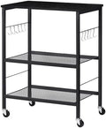 LIANTRAL Rolling Cart, 3-Tier Microwave Cart Kitchen Storage On Wheels by LIANTRAL