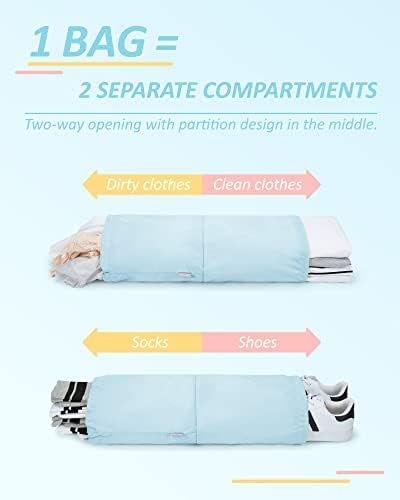 BAGSMART Compression Packing Cubes for Travel Essentials - Image 4