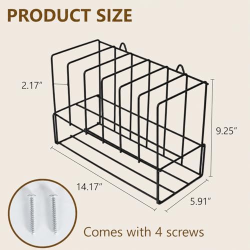 Meudid Hair Color Organizer for Salon Storage Rack - 2 PCS Wall Mounted Hair Color Racks for Salon Cabinet Perfect Hair Color Shelves for Salon Stations for Hair Stylists - Image 2
