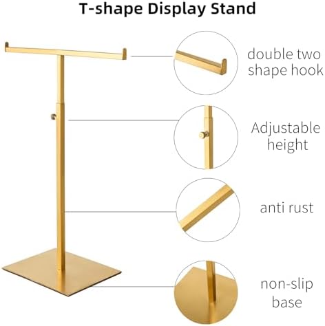 Purse Display Stand Set of 2 Jewelry Tower Stainless Steel - Image 6