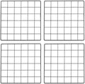 PATIKIL Wall Grid Panel Metal Wire Photo 12x12 Black 4Pcs by PATIKIL