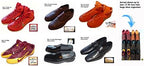 Roomganize Large Over the Door Shoe Organizer for Mens Sneakers (Bison brown) - Image 2