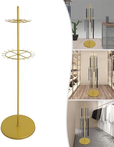 Floor Standing Belt Display Rack, 66in Height Display Stands for Belts - Image 4